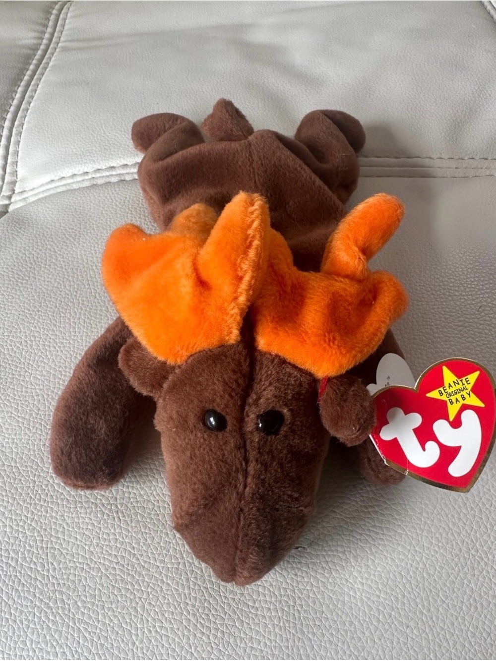TY Beanie Baby “Chocolate” the Moose – Retired w/ Tags – Excellent Condition